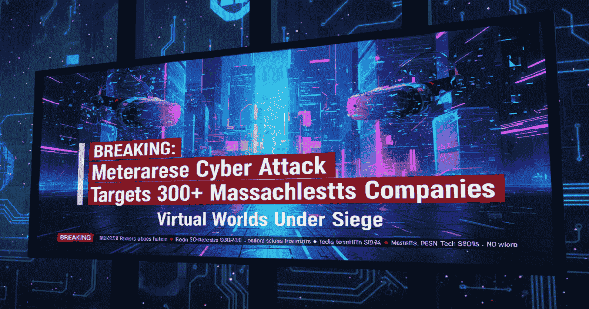 BREAKING: Metaverse Cyber Attack Targets 300+ Massachusetts Companies – Virtual Worlds Under Siege