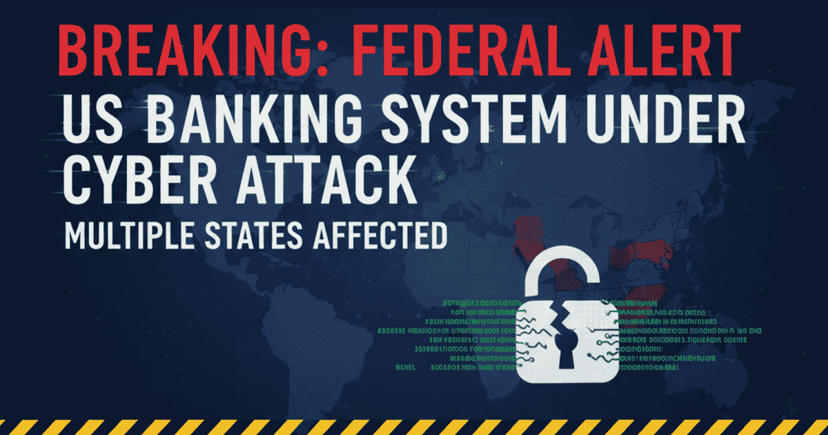 BREAKING: Federal Alert – US Banking System Under Cyber Attack – Multiple States Affected