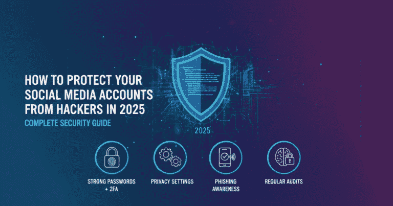 How to Protect Your Social Media Accounts from Hackers in 2025 – Complete Security Guide