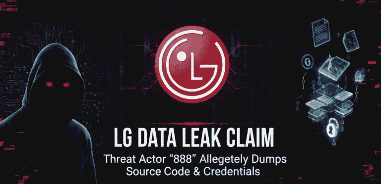 LG Data Leak Alert: Threat Actor ‘888’ Dumps Corporate Source Code