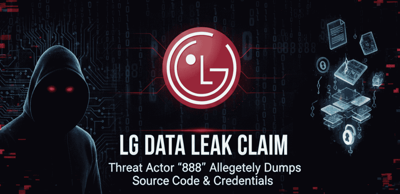 LG Data Leak Alert: Threat Actor ‘888’ Dumps Corporate Source Code