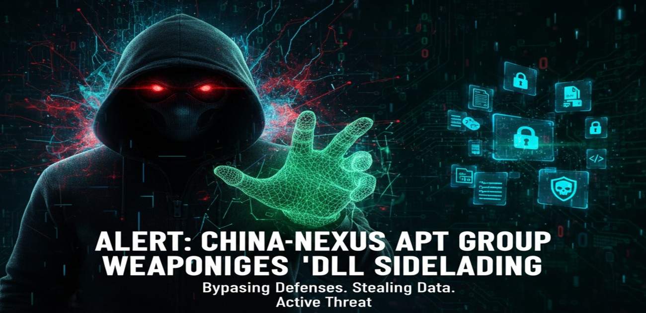 DLL Sideloading Alert: China-Nexus APT Group Weaponizes New Campaign