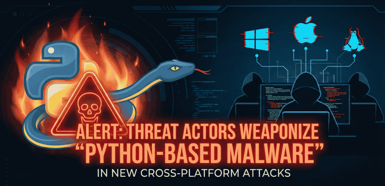 Alert: Threat Actors Weaponize “Python-Based Malware” in New Cross-Platform Attacks