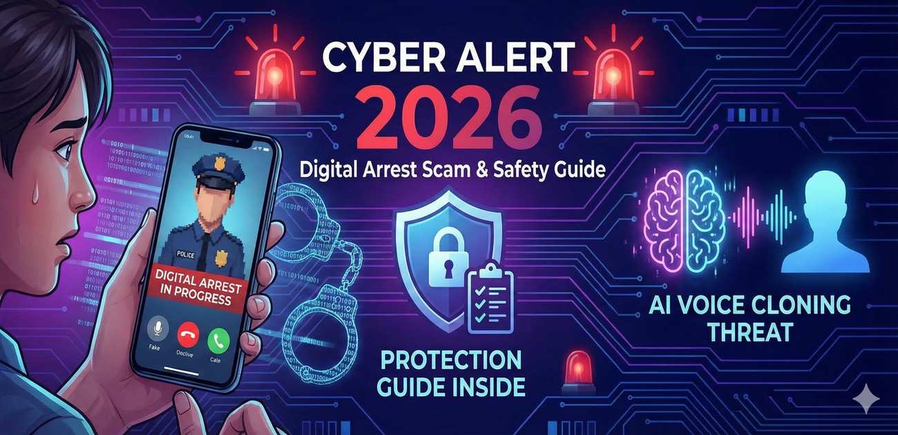 The 2026 Cybercrime Epidemic: An In-Depth Report on ‘Digital Arrest’ Tactics, AI Deepfakes, and Your Definitive Survival Guide