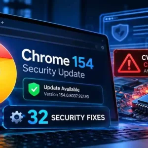 Google Chrome 154 Update Fixes 32 Security Flaws, Including Critical ANGLE Bug