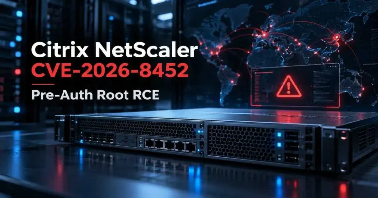 Citrix NetScaler CVE-2026-8452 Flaw Enables Pre-Auth Root RCE