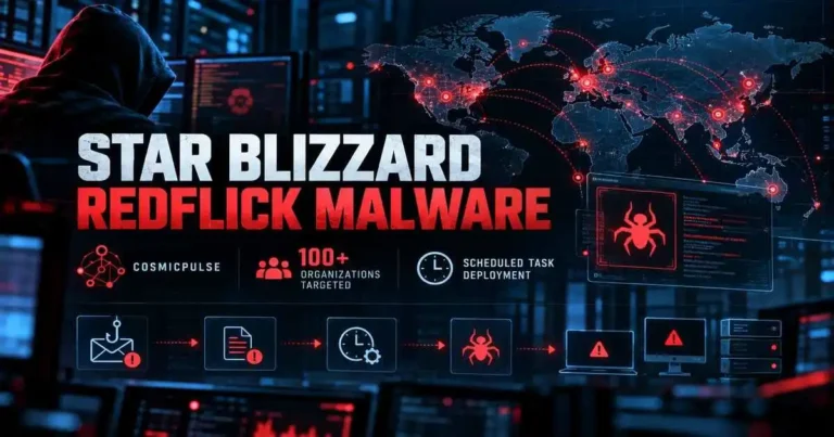 Star Blizzard Uses RedFlick to Deploy CosmicPulse Malware in New Phishing Campaigns