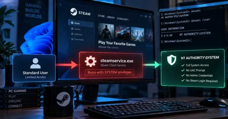 BrokenPipe Steam Vulnerability Can Give Windows Users SYSTEM Privileges