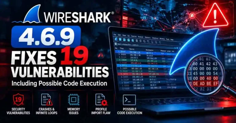 Wireshark 4.6.9 Fixes 19 Vulnerabilities, Including Possible Code Execution