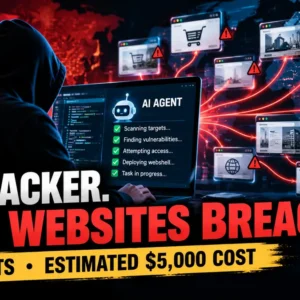 One Hacker Used AI Agents to Breach 100+ Company Websites for About $5,000