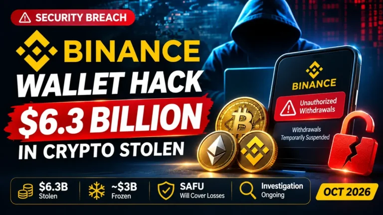 Reported Binance Hot-Wallet Breach: $6.3 Billion Figure Under Investigation