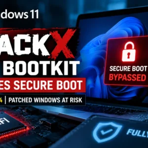BlackX UEFI Bootkit Bypasses Secure Boot on Fully Patched Windows Systems