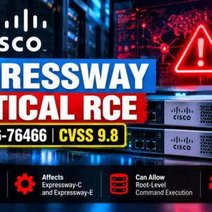 Cisco Expressway Critical RCE Flaw CVE-2026-76466 Allows Root Access