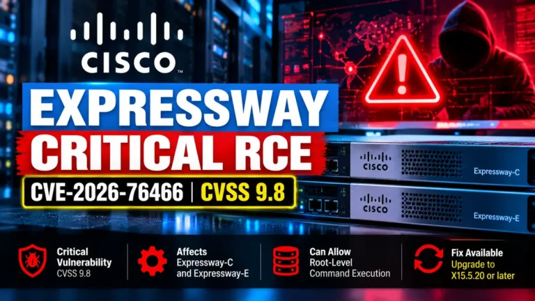 Cisco Expressway Critical RCE Flaw CVE-2026-76466 Allows Root Access