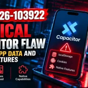 CVE-2026-103922: Critical Capacitor Flaw Exposes App Data