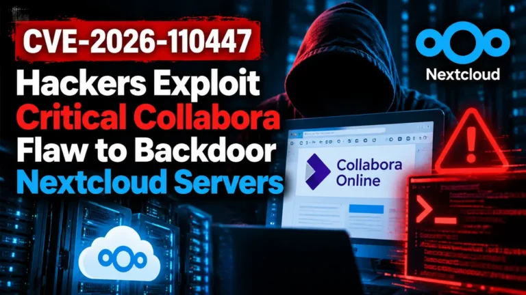 Hackers Exploit CVE-2026-110447 to Backdoor Nextcloud Servers