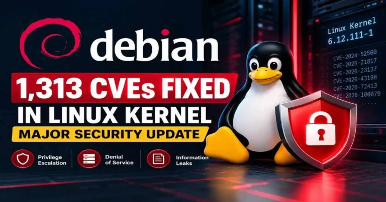 Debian Fixes 1,313 Linux Kernel Vulnerabilities in Major Security Update