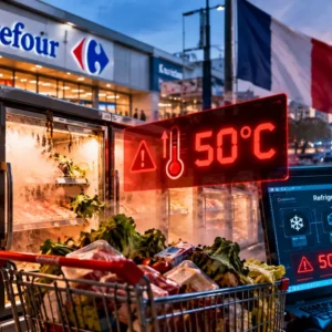French Supermarket Cyberattack Heats Fridges to 50°C, Spoiling Food