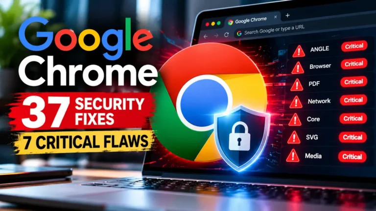 Google Chrome Update Fixes 37 Flaws Including 7 Critical Bugs
