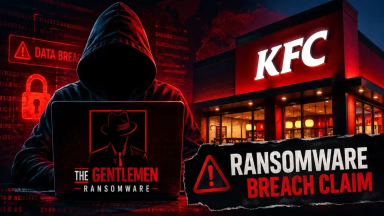 KFC Named in The Gentlemen Ransomware Breach Claim