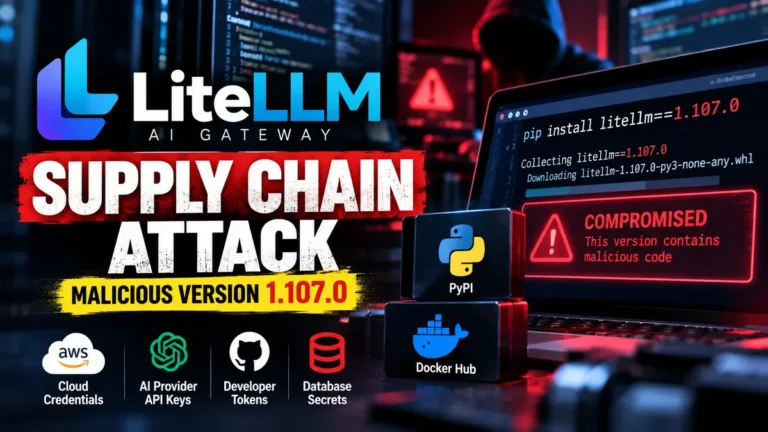 LiteLLM Supply Chain Attack Exposes AI Credentials Through Malicious 1.107.0 Release