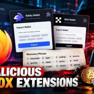 16 Malicious Firefox Extensions Steal Crypto Wallet Recovery Phrases