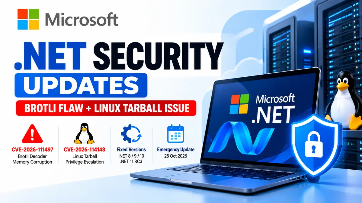 Microsoft Issues Emergency .NET Updates for Brotli Flaw and Linux Privilege Escalation
