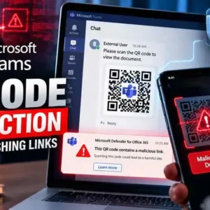 Microsoft Teams Adds QR Code Protection Against Phishing Links