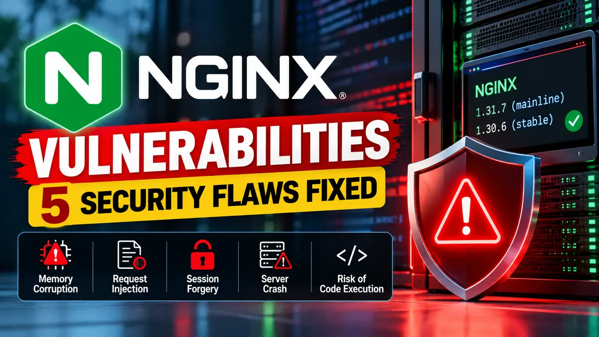 NGINX Vulnerabilities Let Remote Attackers Crash Servers and Risk Code Execution