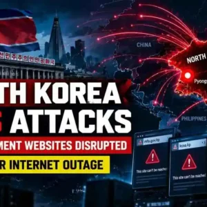 North Korea DDoS Attacks Disrupt 40+ Government Websites for 32 Hours