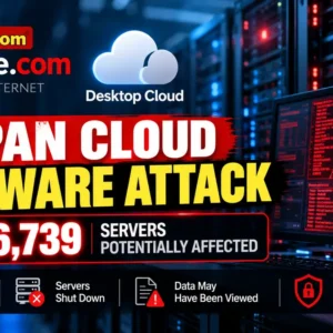 Hackers Plant Malware on Onamae Cloud Servers, 26,739 at Risk