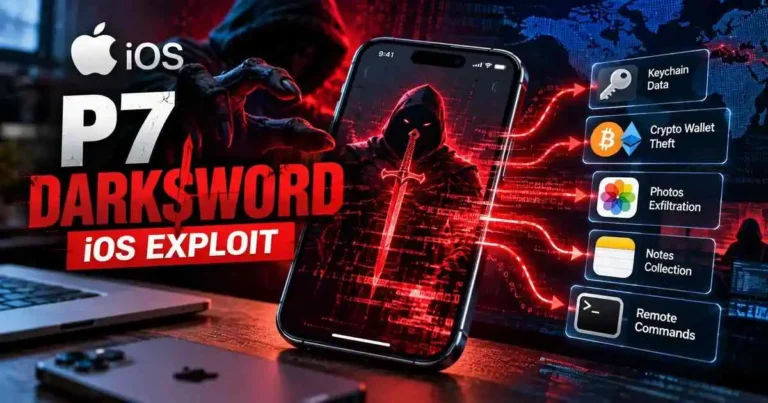 P7 DarkSword iOS Exploit Adds Crypto Wallet Theft and Remote Commands