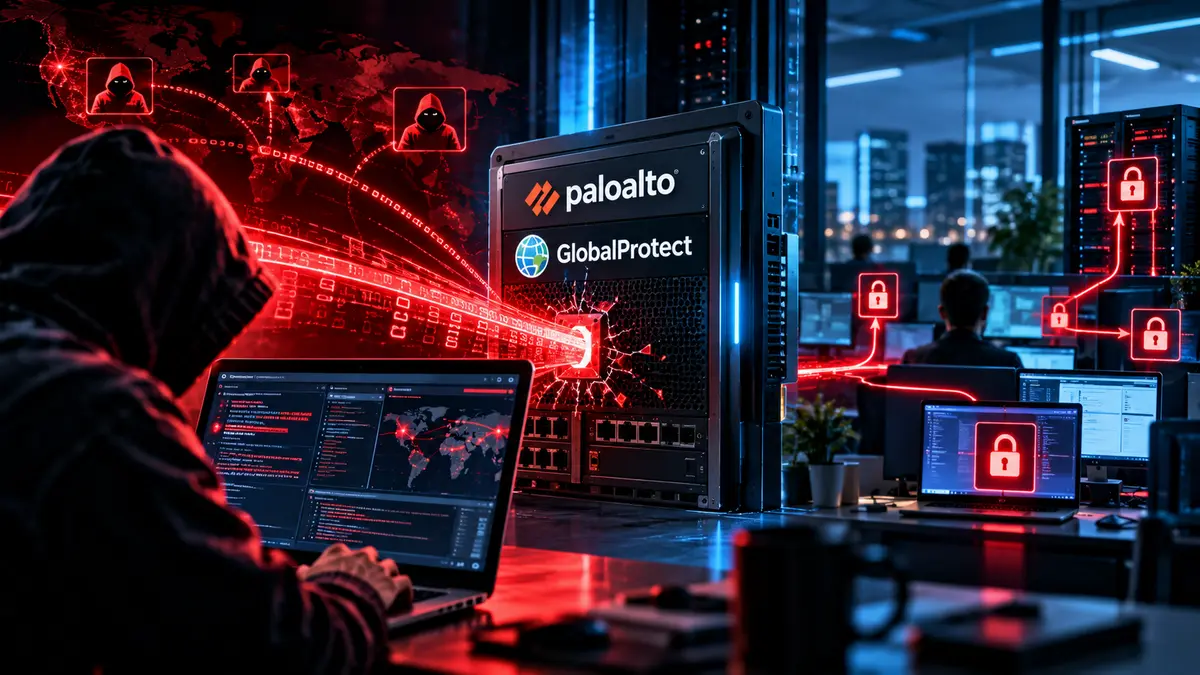 Ransomware Actors Exploit Palo Alto GlobalProtect Flaw for VPN Access