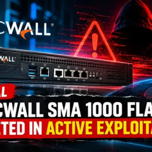 Critical SonicWall SMA 1000 Flaw Targeted in Exploitation Attempts