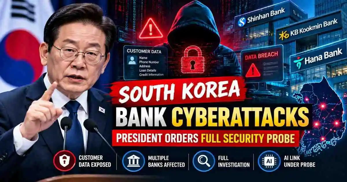 South Korea Orders Full Security Probe After Bank Cyberattacks