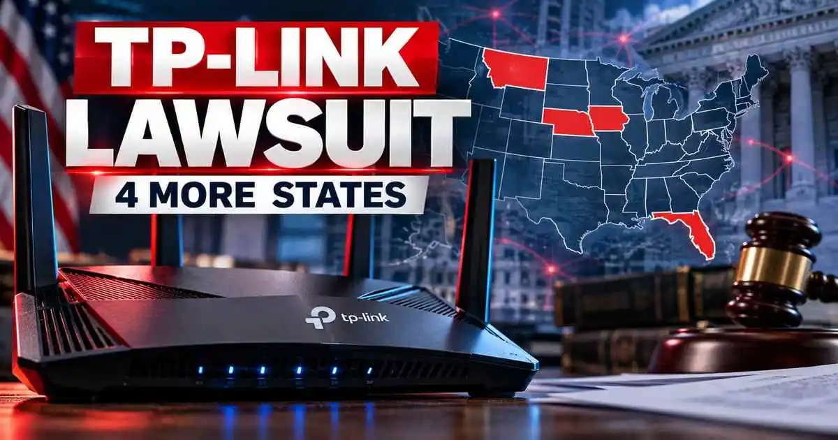 Four More U.S. States Sue TP-Link Over Router Security Claims